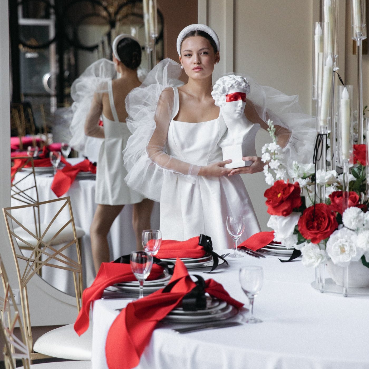 Serviette Rot