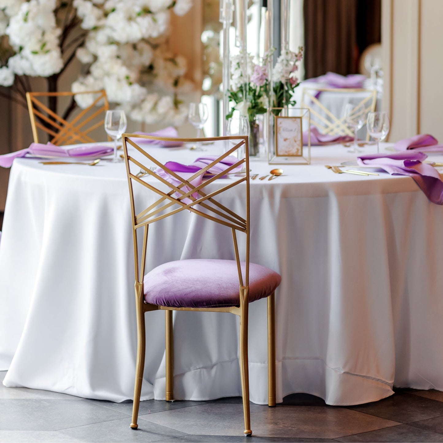 Stuhl "Chamäleon" Lavender