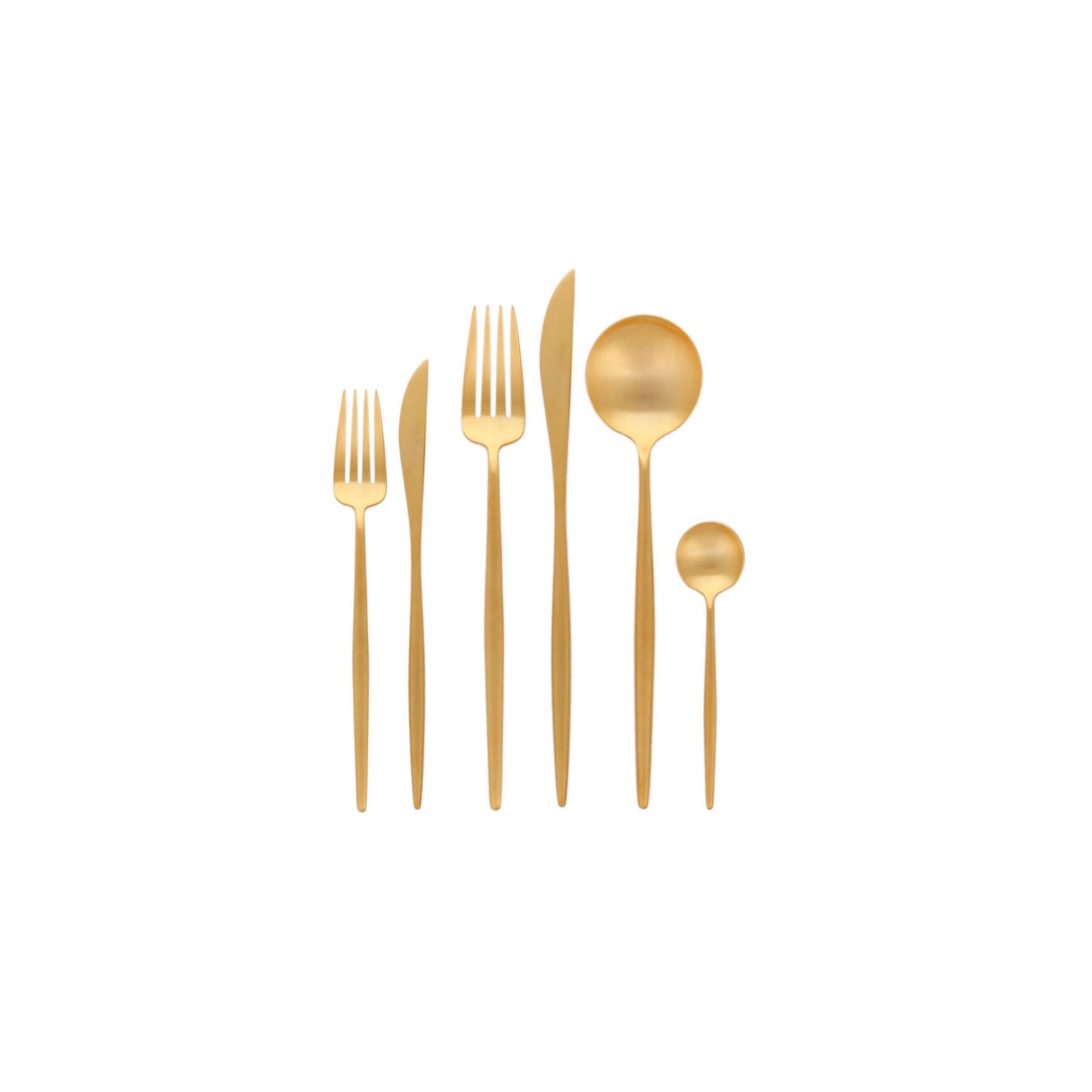 Besteck Gold 6er-Set