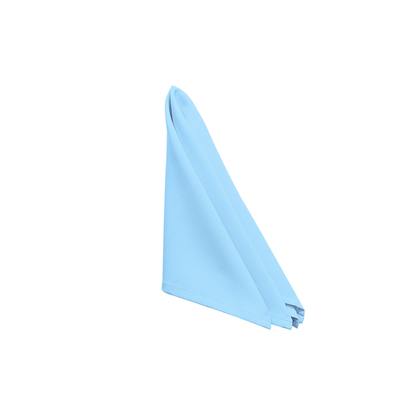 Serviette Hellblau