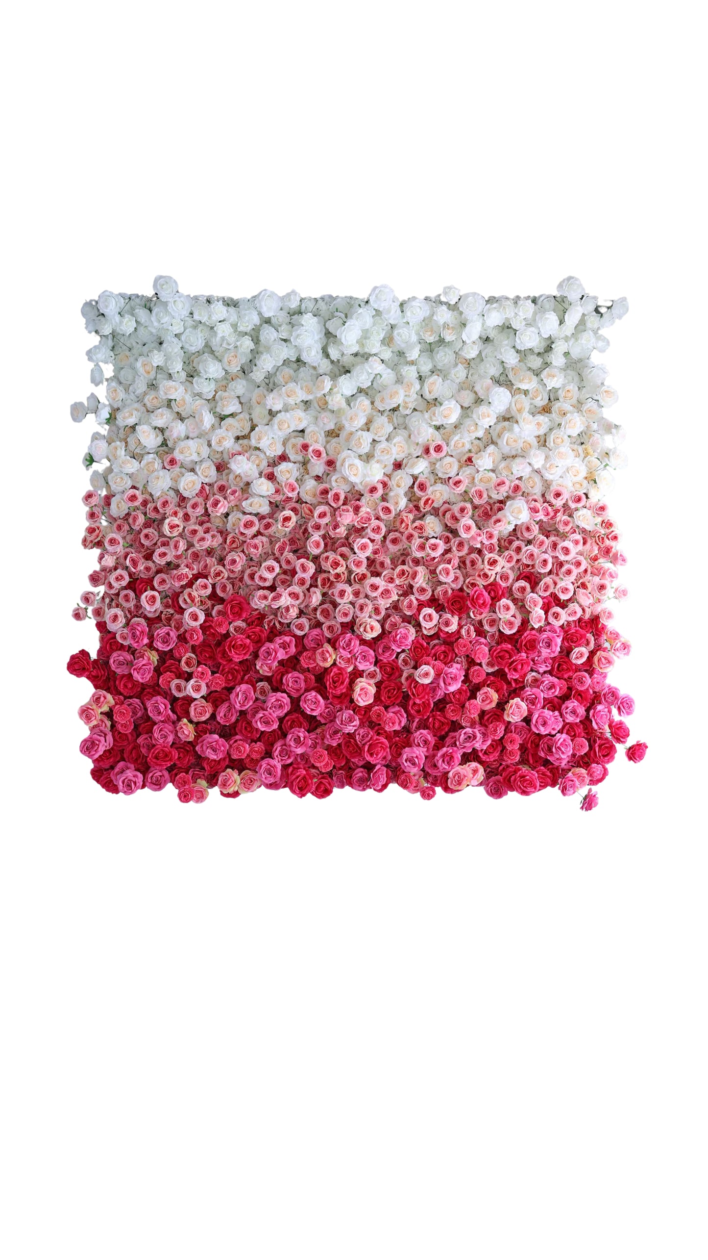 Blumenwand "Ombre"
