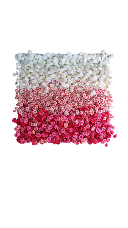 Blumenwand "Ombre"
