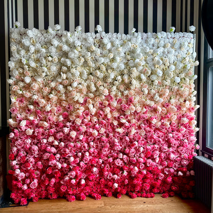 Blumenwand "Ombre"