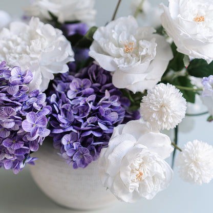 Lavendel - Blumen mit Vase