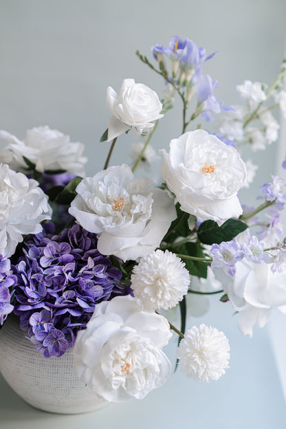 Lavendel - Blumen mit Vase