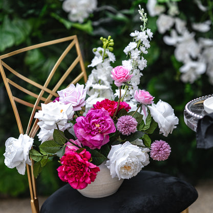 Fuchsia - Blumen mit Vase