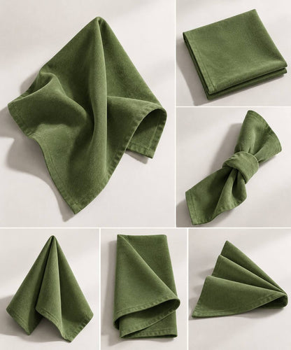 Serviette Olive